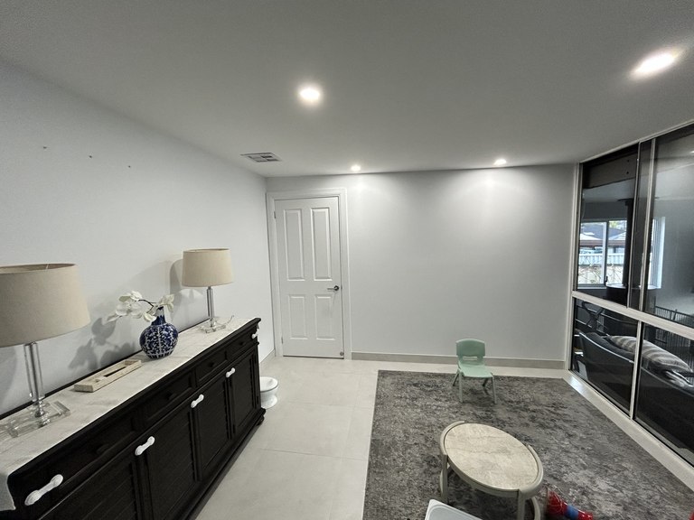 Modern interiors, carefully finished